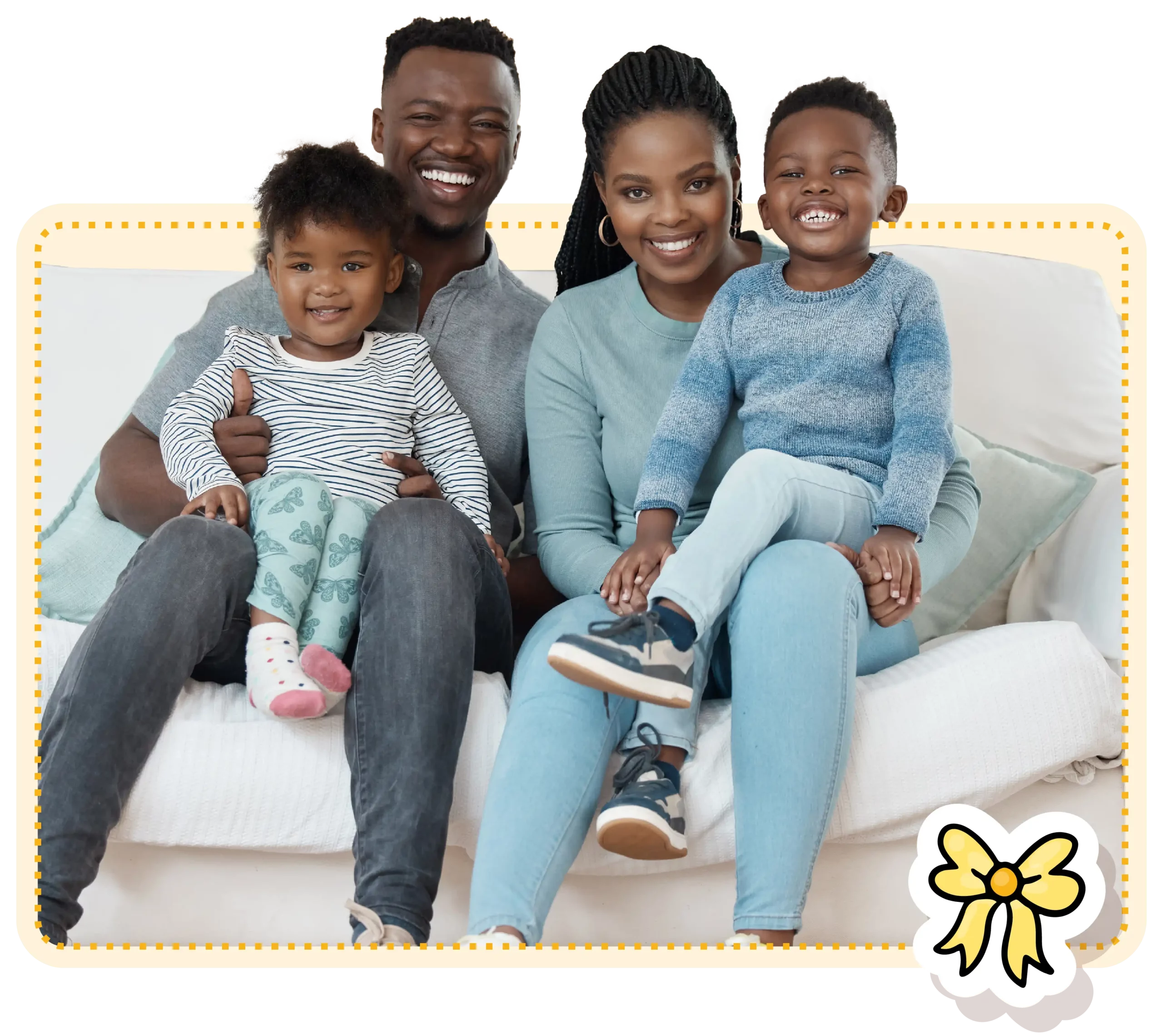 Family portrait all kids scaled