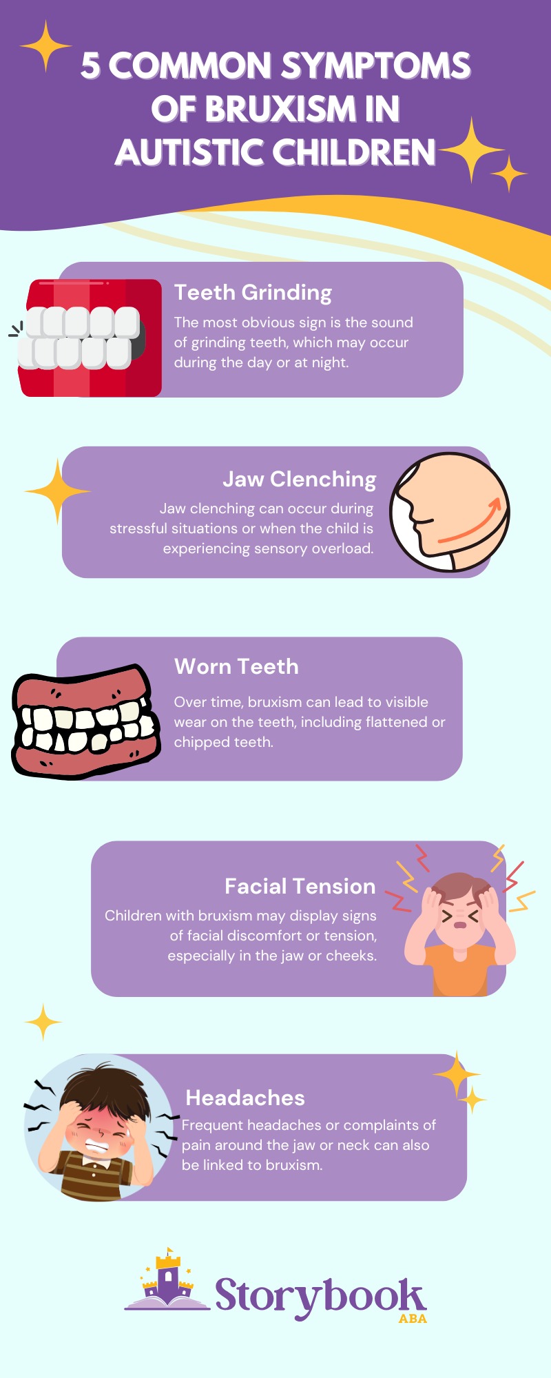 is bruxism a sign of autism