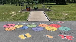 Colorful New Sensory Path Sparks Joy at Local Arts Park