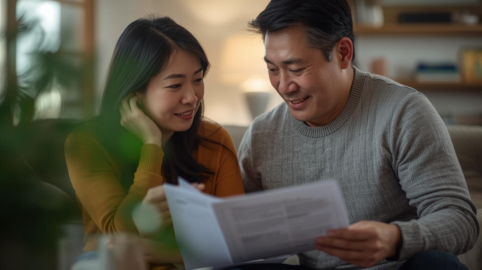 Picture of parents discussing Medicaid coverage for ABA therapy for their child 2 1